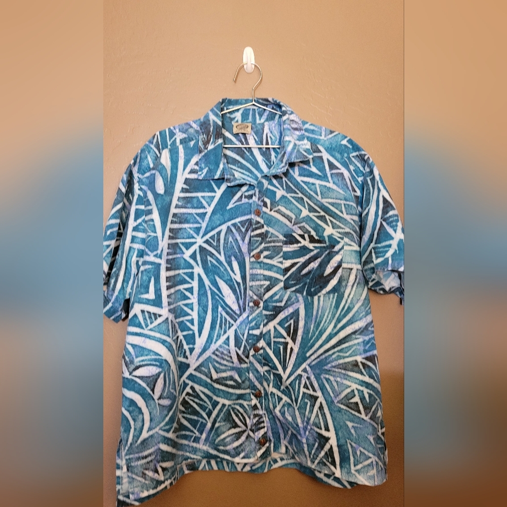 Samoa Lokostyle Button-Down Shirt Made in Samoa
